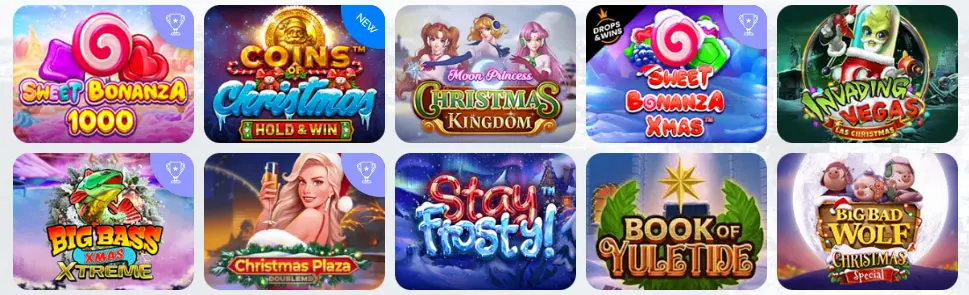 Tous les jeux Spinatra Casino