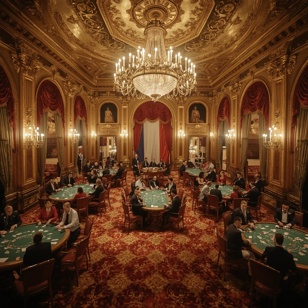 Le casino et le drapeau français SPINATRA CASINO
